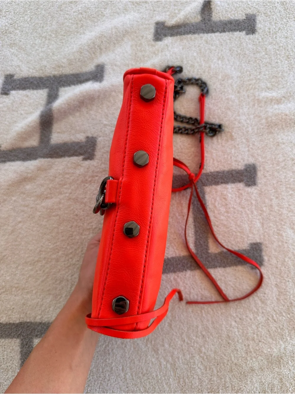 Rebecca Minkoff Red Mini MAC Convertible Crossbody